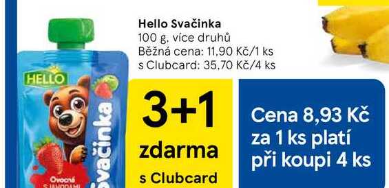 HELLO Ovocná Svačinka, 100 g 