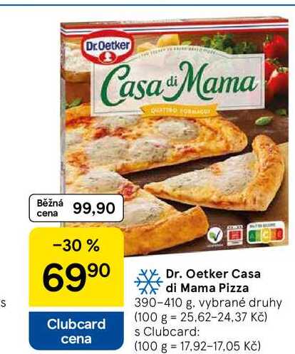 Dr. Oetker Casa di Mama Pizza, 390-410 g 