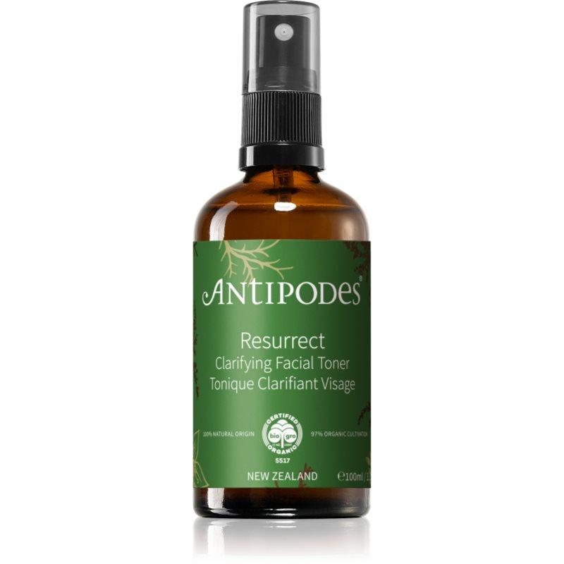Antipodes Resurrect Clarifying Facial Toner čisticí osvěžující tonikum ve spreji 100 ml