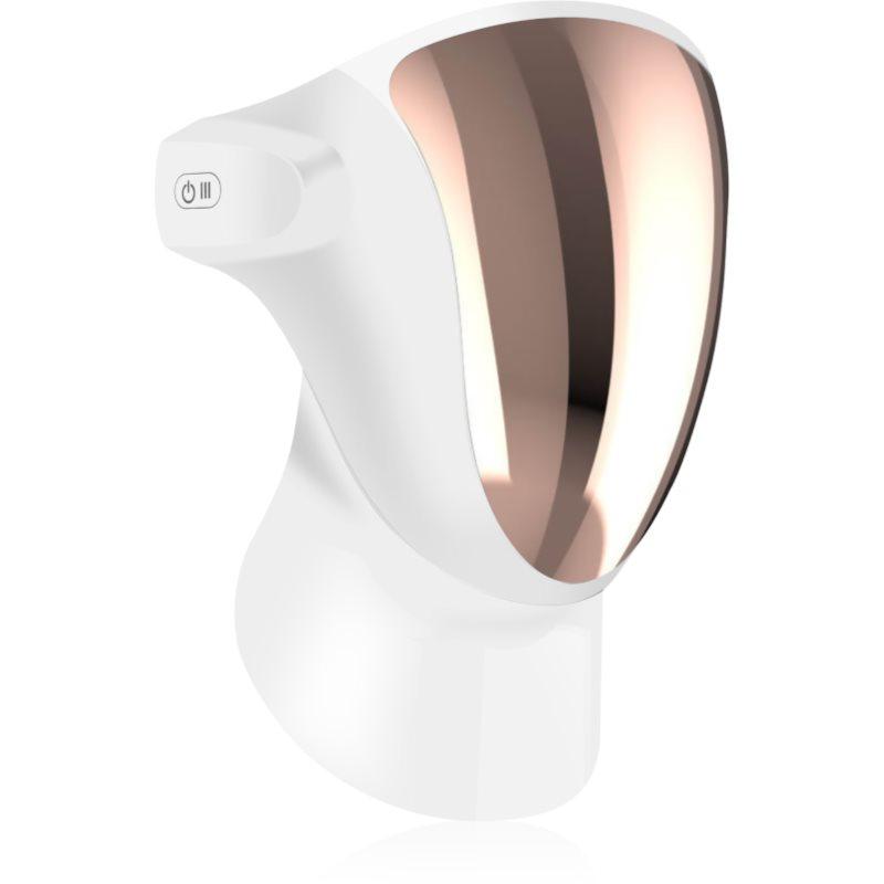 PALSAR7 Professional LED Mask White Gold LED zkrášlující maska na obličej a krk dárková krabička 1 ks