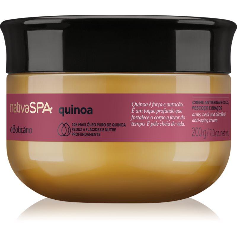 oBoticário Nativa SPA Quinoa krém na krk a dekolt 200 g