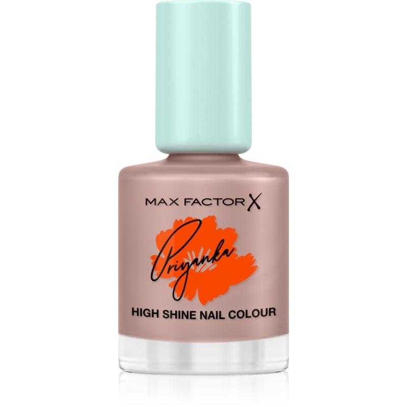 Max Factor x Priyanka Miracle Pure rychleschnoucí lak na nehty limitovaná edice odstín 207 Petal Dreams 12 ml