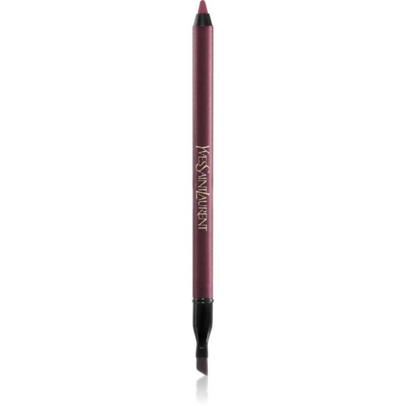 Yves Saint Laurent Lines Liberated Liberated Liberated dlouhotrvající tužka na oči pro ženy 04 Unrestricted Plum 1.2 g