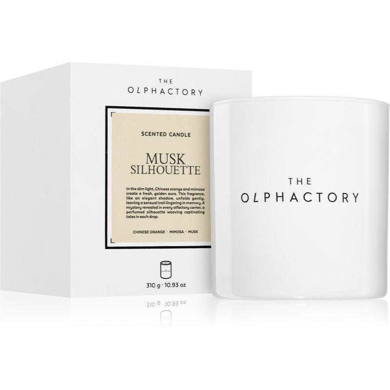 The Olphactory White Insignia Musk Silhouette vonná svíčka 310 g