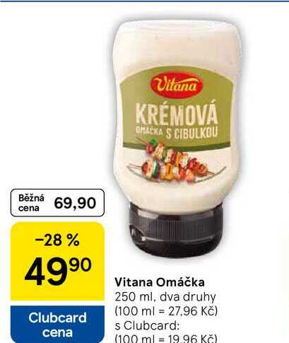 Vitana Omáčka, 250 ml