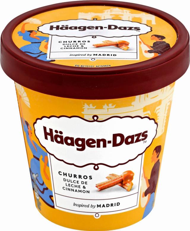 Häagen-Dazs Smetanová zmrzlina s kousky Churros