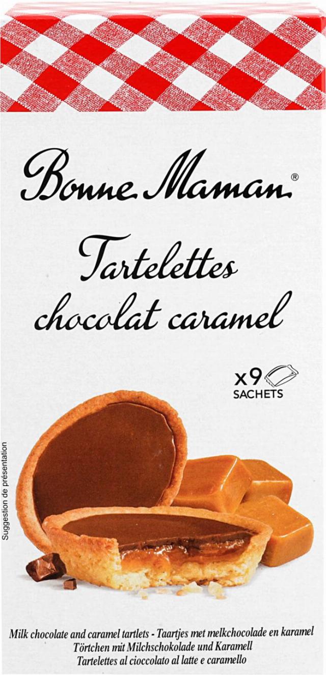 Bonne Maman Tartelettes čokoláda a karamel