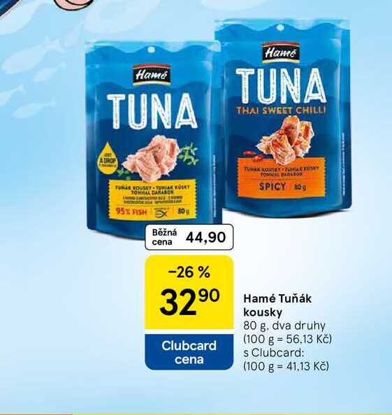 Hamé Tuňák kousky, 80 g