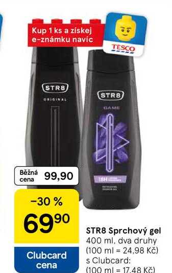 STR8 Sprchový gel, 400 ml, dva druhy  