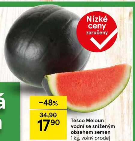 Tesco Meloun vodní se sníženým obsahem semen, 1 kg