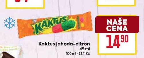 Kaktus jahoda-citron 45 ml