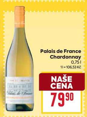 Palais de France Chardonnay 0,75l