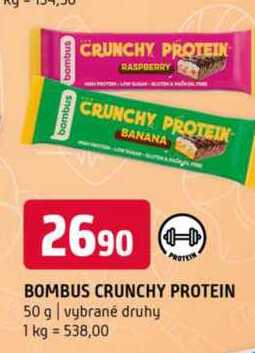 Bombus crunchy protein 50 g vybrané druhy 