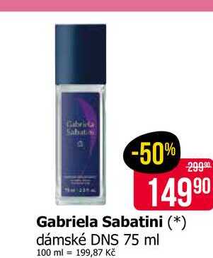 Gabriela Sabatini dámské DNS 75 ml