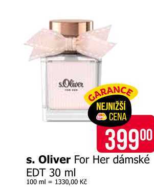 s.Oliver For Her dámské EDT 30 ml 