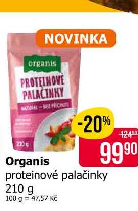 Organis proteinové palačinky 210 g 