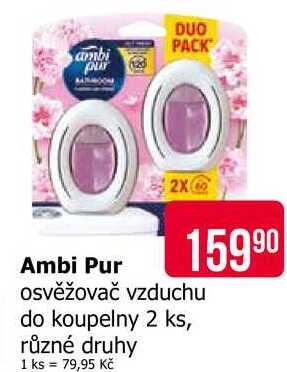Ambi Pur osvěžovač vzduchu do koupelny 2 ks, různé druhy
