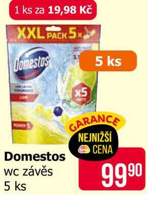 Domestos wc závěs 5 ks 