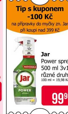 Jar Power sprej 500 ml 3v1 