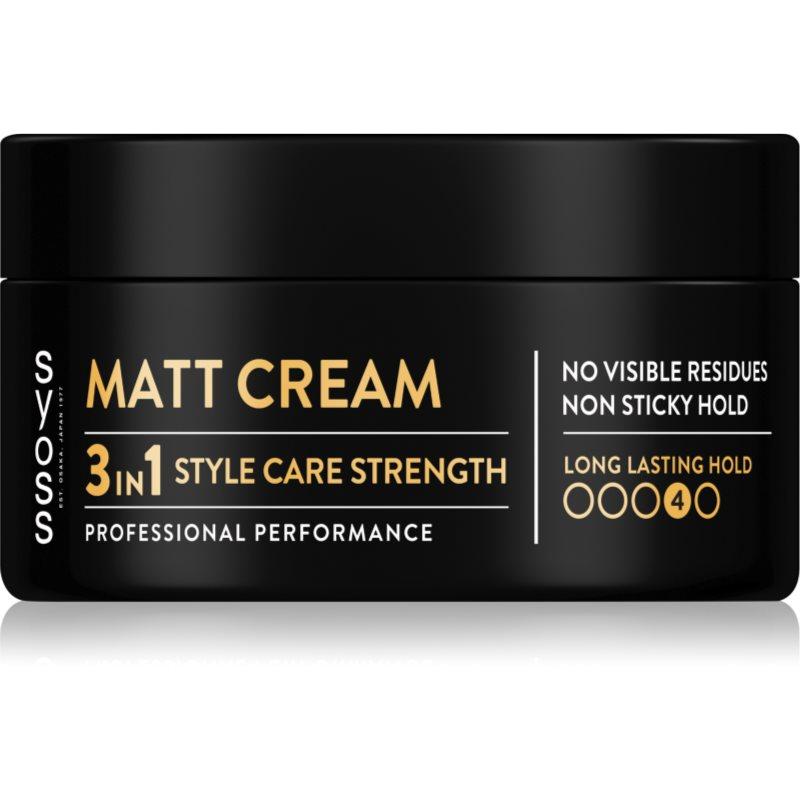 Syoss Matt Fiber matující stylingová pasta pro fixaci a tvar 100 ml