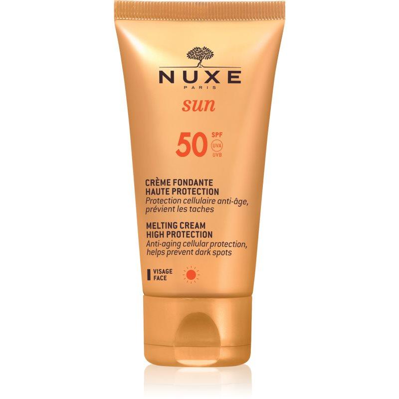 Nuxe Sun Melting Cream High Protection opalovací krém na obličej SPF 50 50 ml