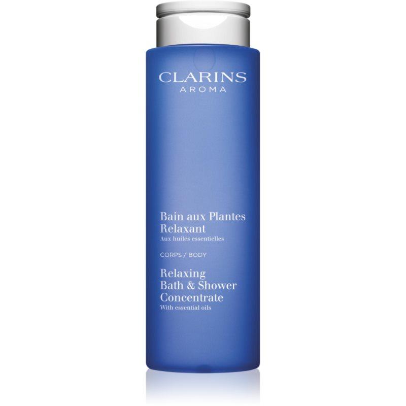 Clarins Relax Bath & Shower Concentrate sprchový a koupelový gel s esenciálními oleji 200 ml