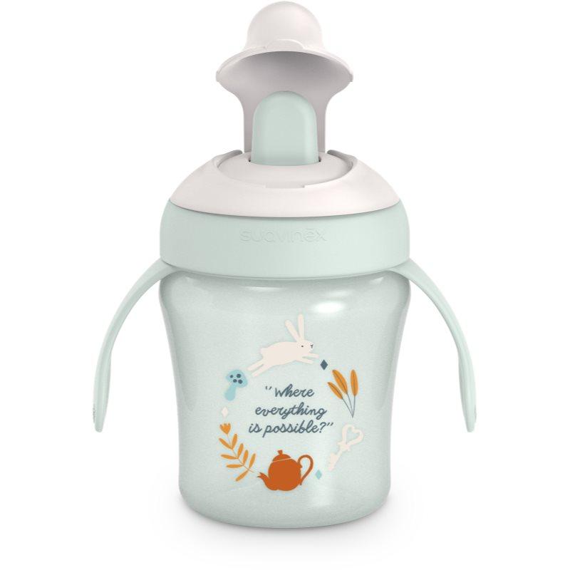 Suavinex Wonderland Learning Cup tréninkový hrnek Green 200 ml