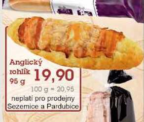 Anglický rohlik 95 g  
