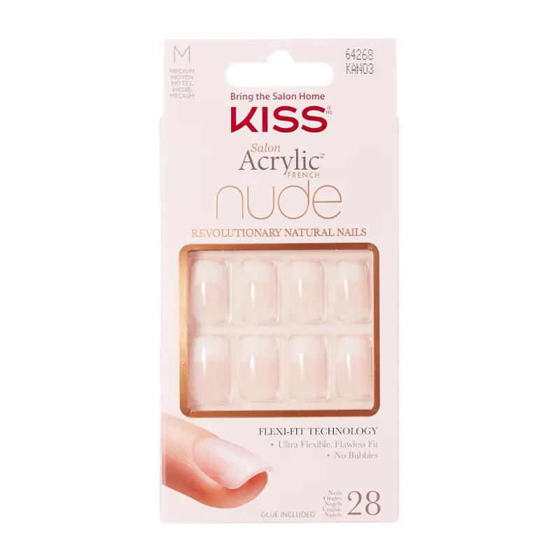 KISS Umělé nehty Acrylic Cashmere, 1 ks