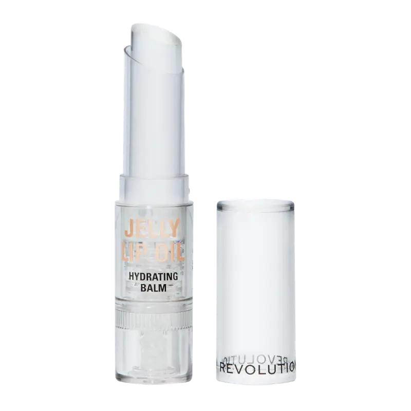 Makeup Revolution Balzám na rty Jelly Lip Oil Balm Stick, 2.4 g