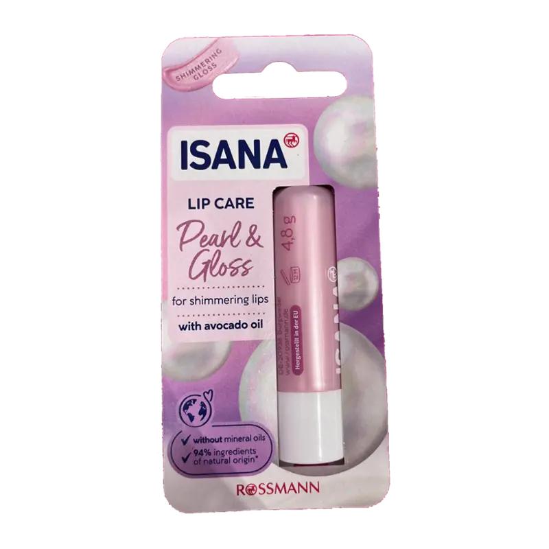 ISANA Balzám na rty Pearl & Gloss, 4.8 g