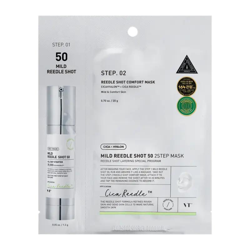 VT Cosmetics Pleťová maska Reedle Shot 50 2-step mask, 4 g
