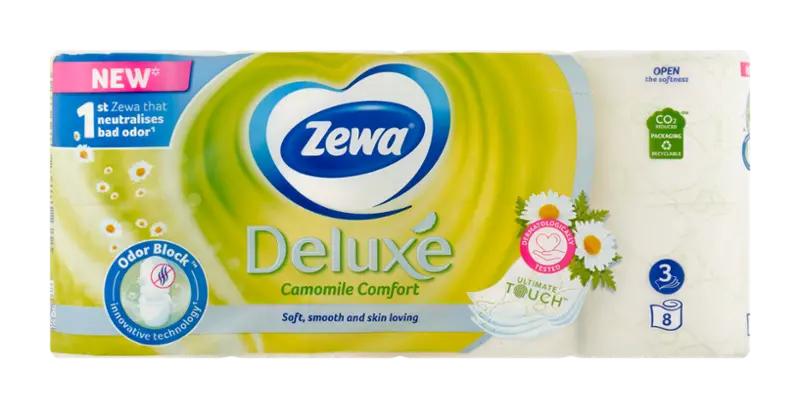 Zewa Toaletní papír Deluxe Camomile Comfort 3vrstvý, 154.4 m