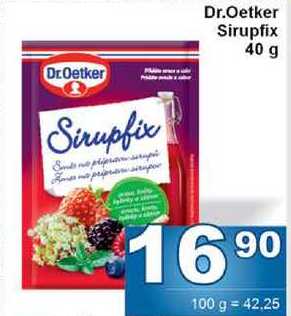 Dr.Oetker Sirupfix 40 g 