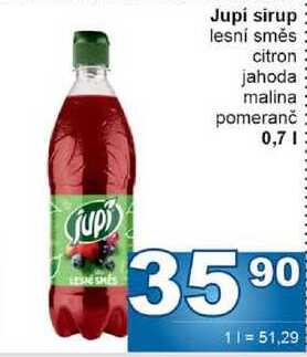 Jupí sirup 0,7l