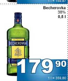 Becherovka 38% 0,5l