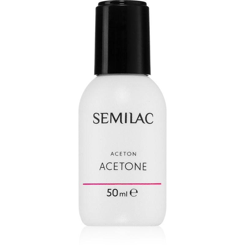 Semilac Liquids čistý aceton k odstranění gelových laků 50 ml