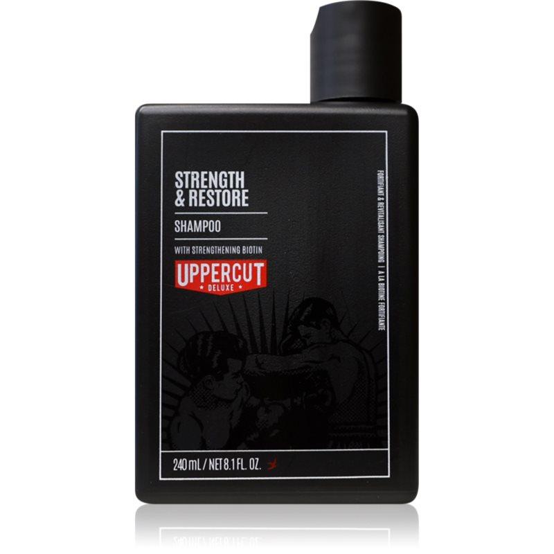 Uppercut Deluxe Strength & Restore posilující šampon na vlasy pro muže 240 ml