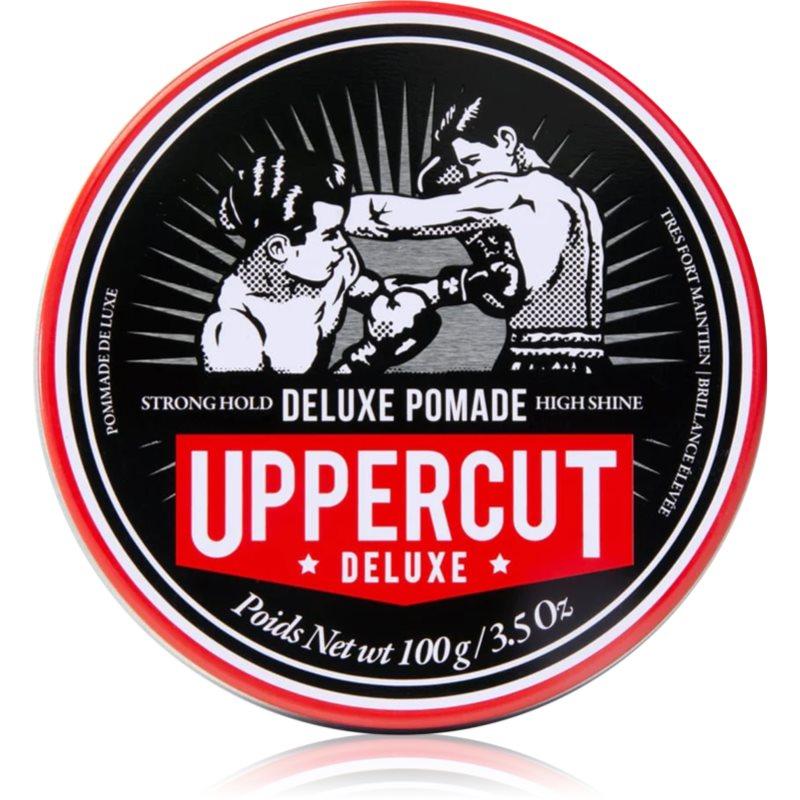 Uppercut Deluxe Deluxe Pomade pomáda na vlasy s extra silnou fixací pro muže 30 g