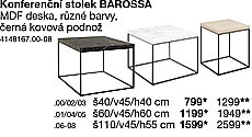 Konferenční stolek BAROSSA