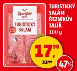 TURISTICKÝ SALAM TALÍŘ, 100 g 