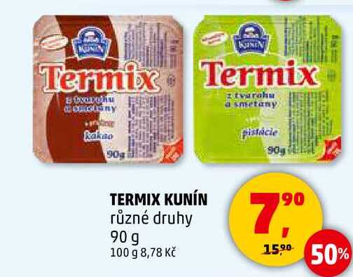 TERMIX KUNÍN různé druhy, 90 g 