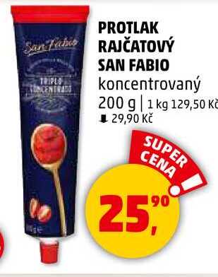 PROTLAK RAJČATOVÝ TRIPLO SAN FABIO koncentrovaný, 1 kg 
