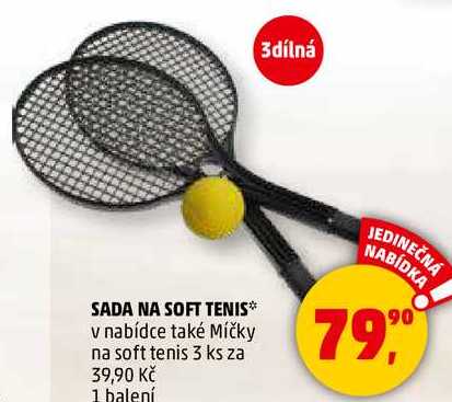 SADA NA SOFT TENIS, 1 balení