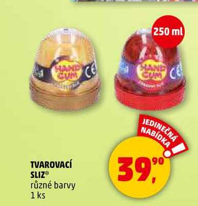 TVAROVACÍ SLIZ různé barvy, 1 ks 