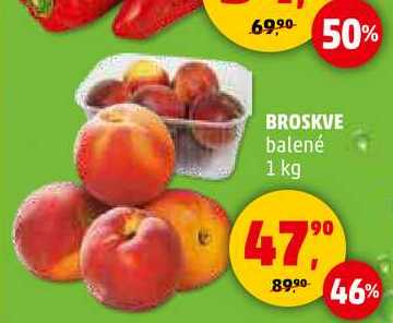BROSKVE balené, 1 kg  