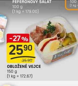 OBLOŽENÉ VEJCE 150 g 