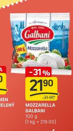 MOZZARELLA GALBANI 100 g 