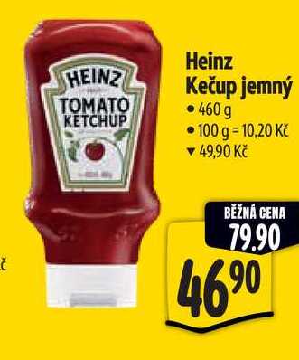   Heinz Kečup jemný  460 g  