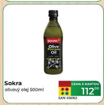 Sokra olivový olej 500ml  